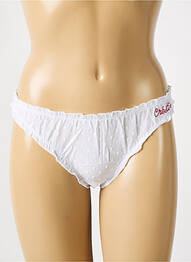 Chilot broderie alb IRRATIONNELLE femme