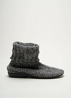 Papuci/Pantofi de casă gri LA VAGUE femeie