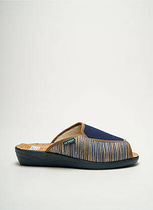 Papuci/Pantofi de casă albastru LA VAGUE femeie