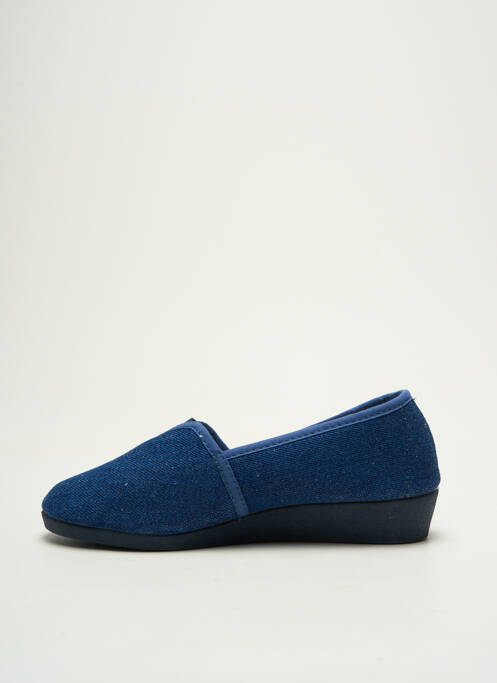 Papuci/Pantofi de casă albastru SEMELFLEX femeie