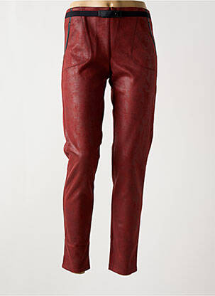 Pantalon slim roșu LOLESFILLES femeie