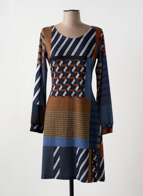 Rochie midi maro LOLESFILLES femeie