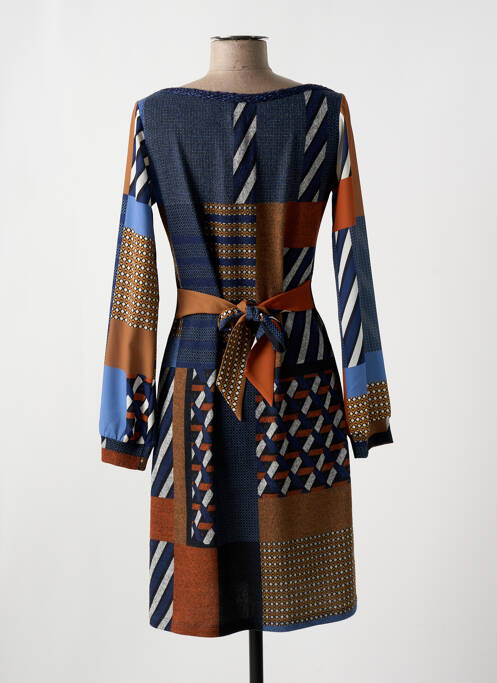 Rochie midi maro LOLESFILLES femeie