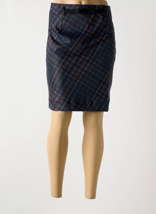 Fustă midi albastru LOLESFILLES femeie