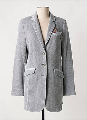 Palton lung gri WHITE LABEL femeie