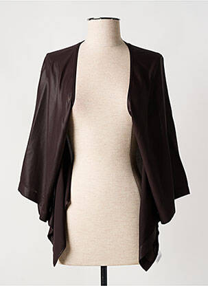 Vestă cu mâneci lungi maro PAZ TORRAS femeie