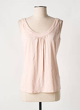 Tricou roz MARBLE femeie