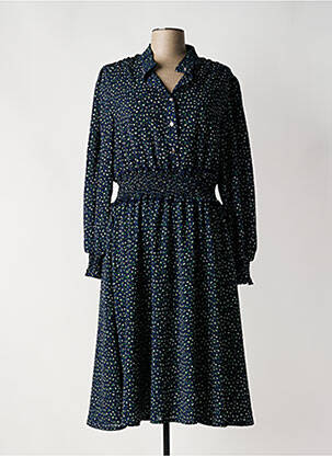 Rochie midi albastru MARBLE femeie