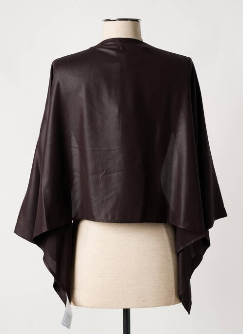 Vestă cu mâneci lungi maro PAZ TORRAS femeie