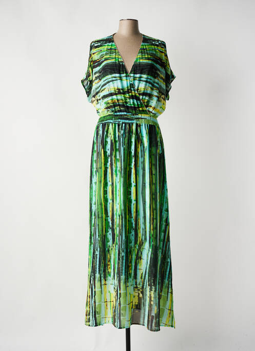 Rochie lungă verde PAZ TORRAS femeie