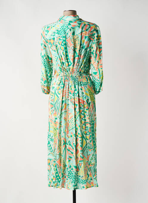 Rochie lungă verde TINTA STYLE femeie