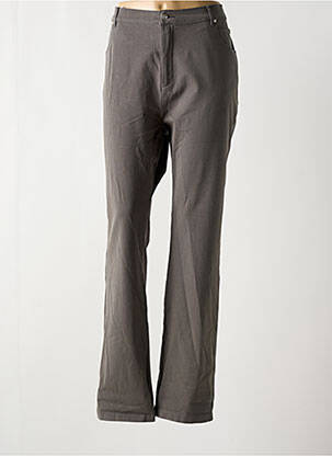 Blugi cu croială dreaptă gri MARBLE femeie