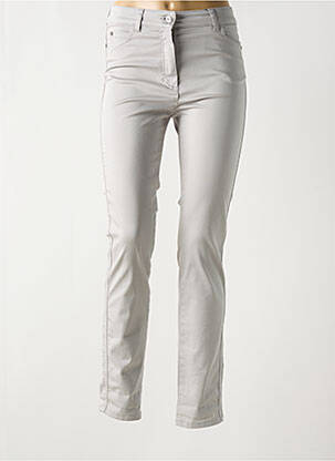 Pantalon slim gri OLSEN femeie