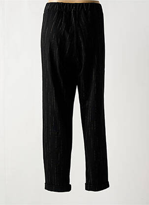 Pantalon drept elasticitate talie înaltă negru PAZ TORRAS femeie