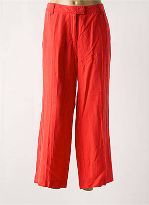 Pantalon 7/8 talie cu cleme mărime normală roșu OLSEN femeie