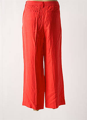 Pantalon 7/8 talie cu cleme mărime normală roșu OLSEN femeie
