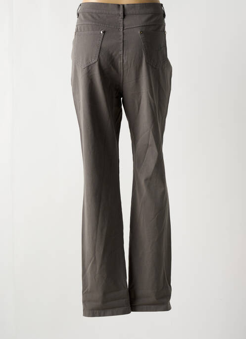 Blugi cu croială dreaptă gri MARBLE femeie