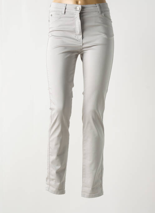 Pantalon slim gri OLSEN femeie