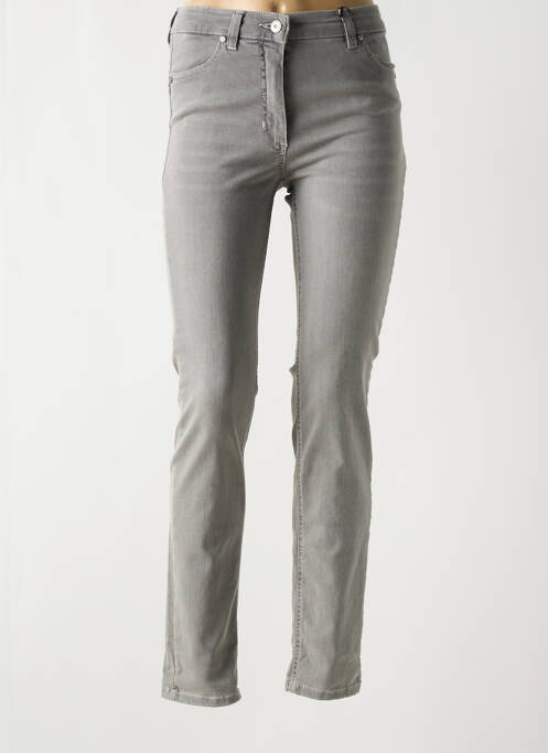 Blugi cu croială slim gri OLSEN femeie