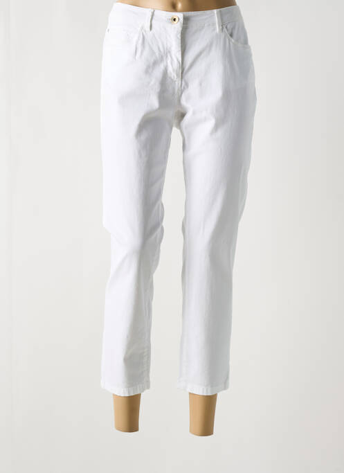 Blugi cu croială slim alb GERKE MY PANTS femeie