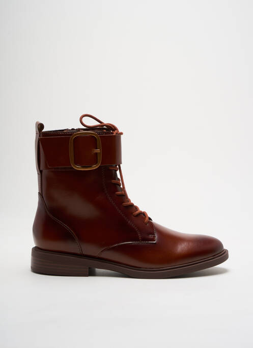 Botine/Ghete maro FUGITIVE BY FRANCESCO ROSSI femeie