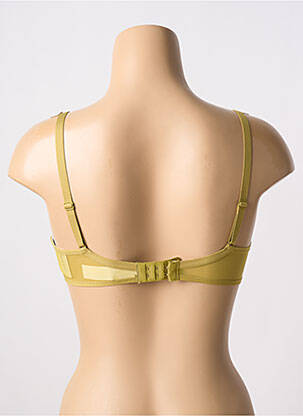 Sutien efect material satinat top sutien modelat verde PASSIONATA femeie