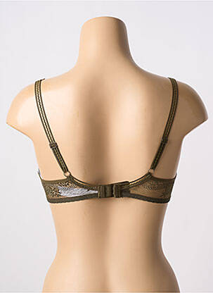 Sutien efect material satinat top sutien modelat verde PASSIONATA femeie