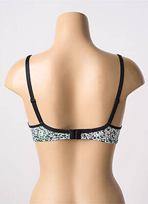 Sutien efect material satinat top sutien push-up alb PASSIONATA femeie