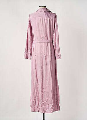 Rochie lungă mâneci lungi mâneci lungi violet LUMINA femeie