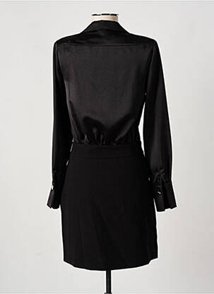 Rochie scurtă mâneci lungi mâneci lungi negru PDK femeie