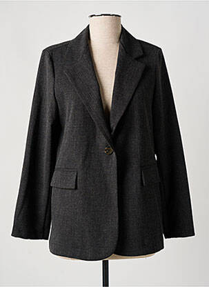 Sacou buzunare gri CTN COLLECTION femeie