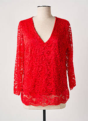 Top roșu ESPERANCE femeie