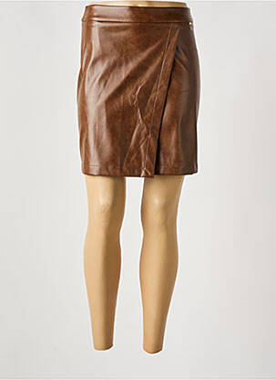 Fustă scurtă maro PDK femeie