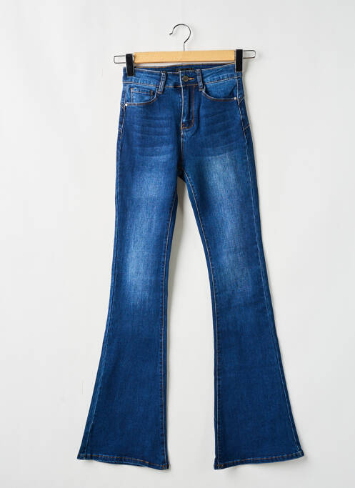 Blugi cu croială evazată albastru EXTASY femeie