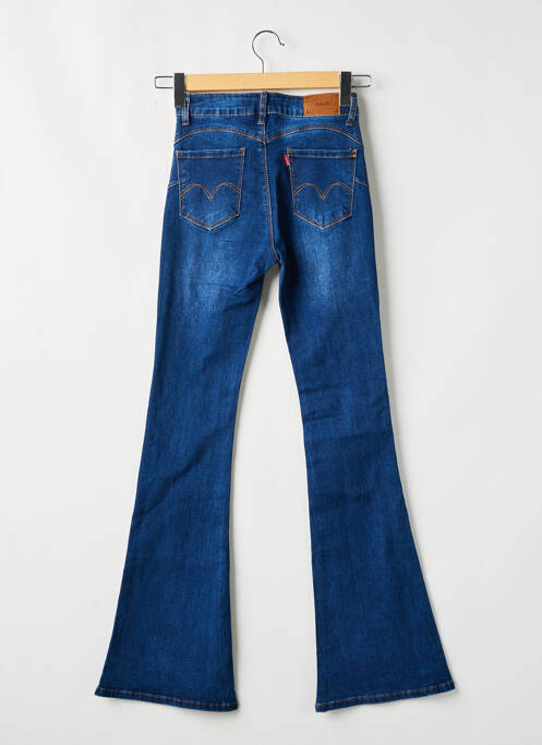 Blugi cu croială evazată albastru EXTASY femeie