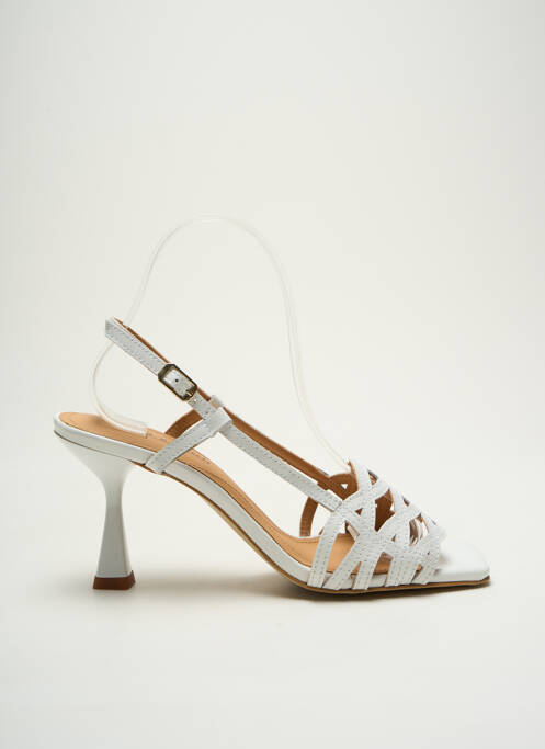 Sandale/Pantofi decupați alb ELVIO ZANON femeie