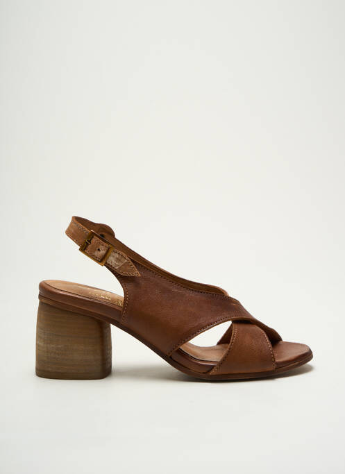 Sandale/Pantofi decupați maro LITTLE ...LA SUITE femeie