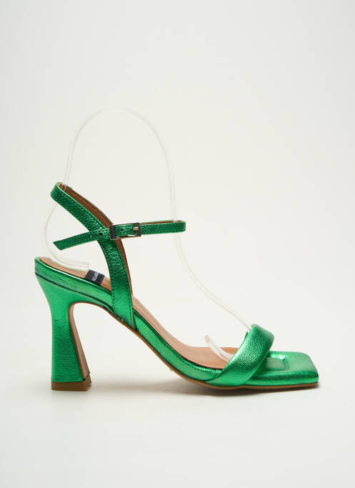 Sandale/Pantofi decupați verde ANGEL ALARCON femeie