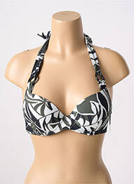 Sutien de costum de baie bretele elastice top sutien push-up verde AUBADE femme
