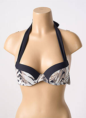 Sutien de costum de baie bretele elastice bej AUBADE femeie