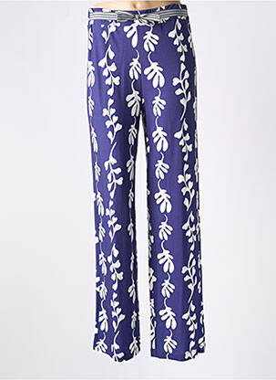 Pantalon drept elasticitate violet GUITARE femeie