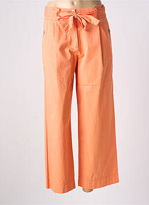 Pantalon trei sferturi portocaliu MAT DE MISAINE femeie