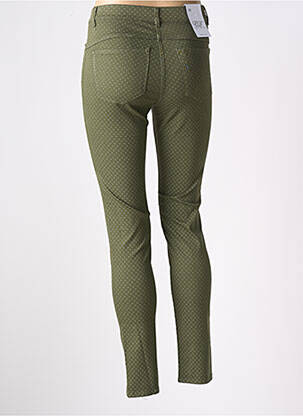 Jegging țesătură poplin mărime normală verde EAST DRIVE femeie