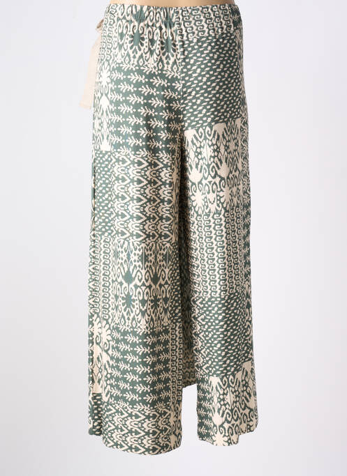 Pantalon trei sferturi verde GUITARE femeie