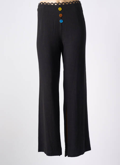 Pantalon evazat negru LOLESFILLES femeie