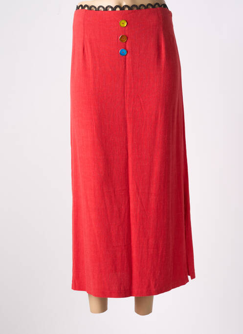 Fustă lungă roșu LOLESFILLES femeie