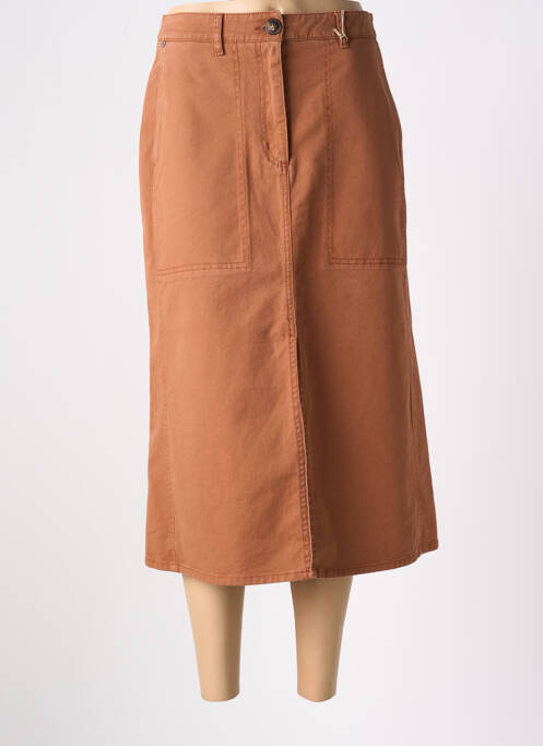 Fustă lungă maro MAT DE MISAINE femeie
