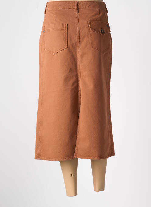 Fustă lungă maro MAT DE MISAINE femeie