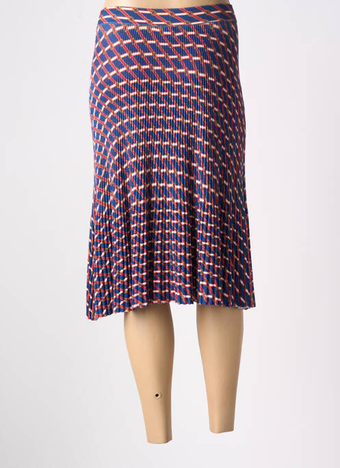 Fustă midi albastru JEI'S BY LETIZIA DENARO femeie