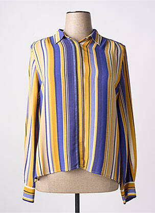 Cămașă țesătură crep mâneci lungi violet MAT DE MISAINE femeie
